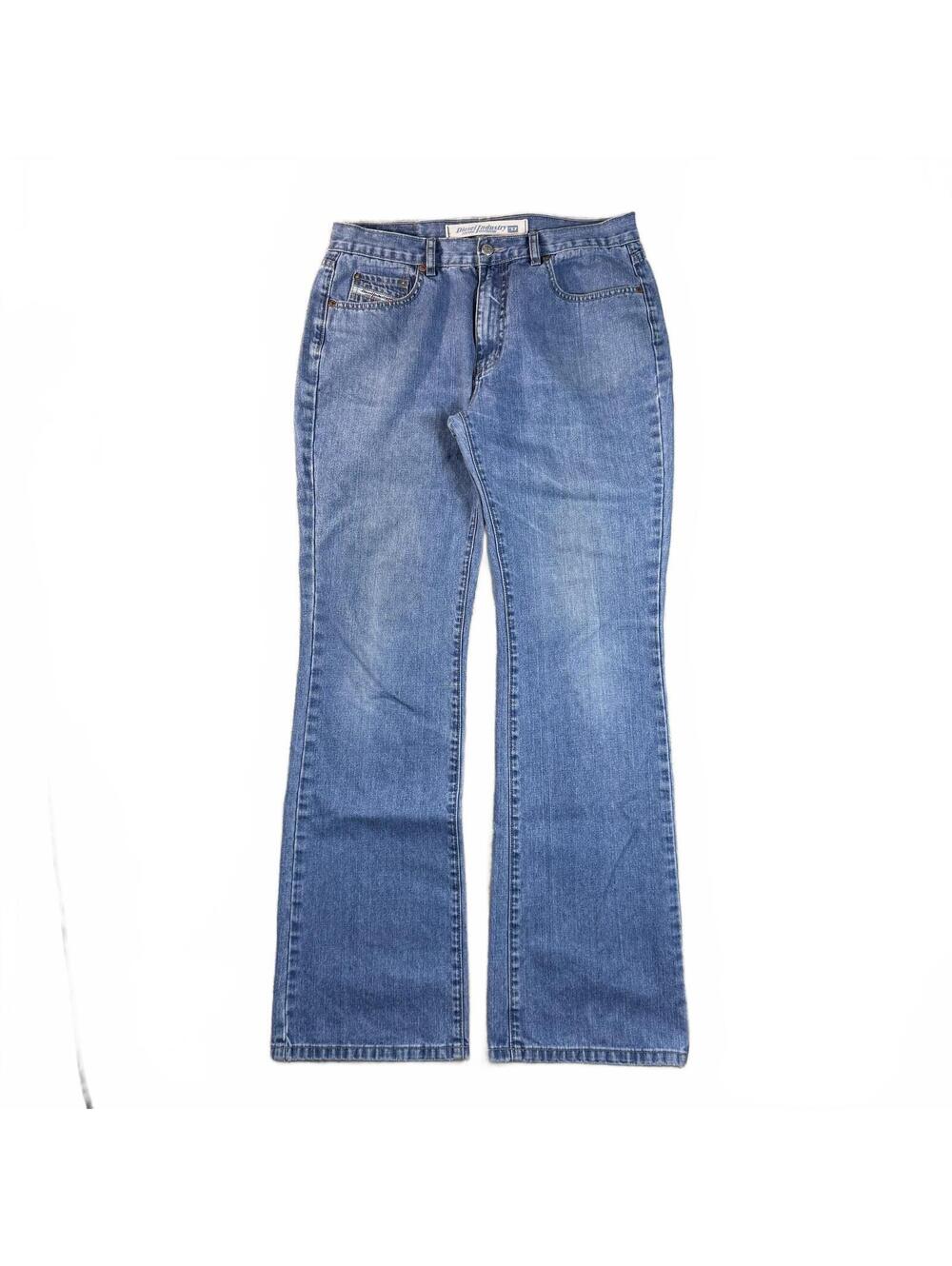 Y2K Diesel Blue Jeans Mens 33x32.5 Boot Cut